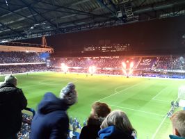 Less peaceful at Portman Road!